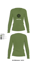 758th SMC 58080819 Women's Long Sleeve V-neck Shirt - 42