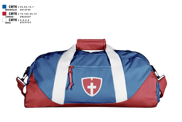 Duffle Bag, Open Door Christian Schools, , Teamtime, Team time, sublimation, custom sports apparel, team uniforms, spirit wear, spiritwear, sports uniforms, custom shirts, team store, custom team store, fundraiser sports, apparel fundraiser