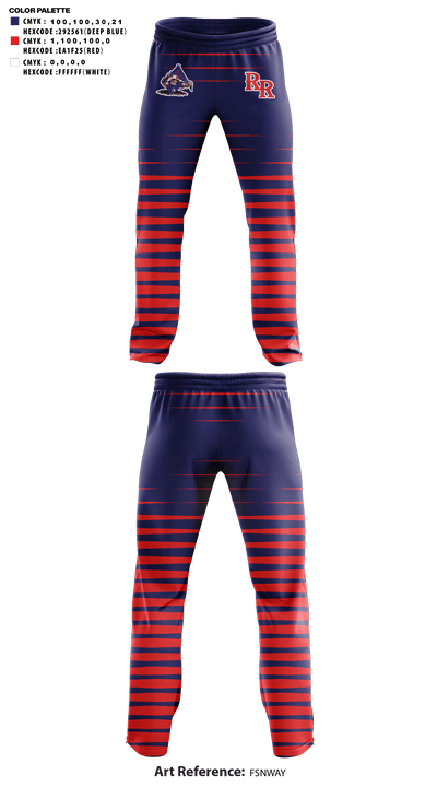 Rudder Middle School Football 89550259 Sweatpants - 41