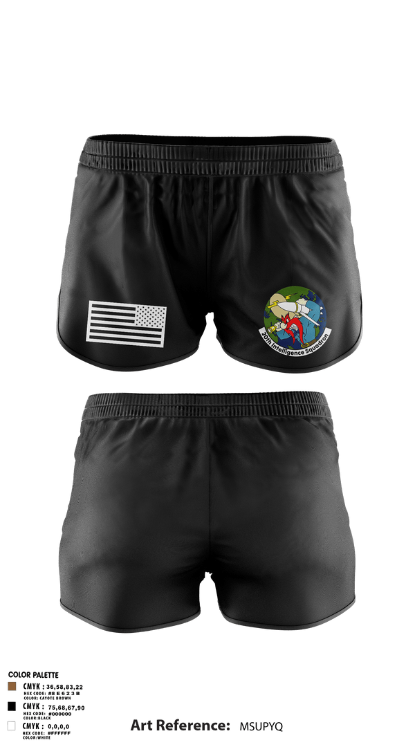 Ranger Panties, 20th Intelligence Squadron, Air Force, Teamtime, Team time, sublimation, custom sports apparel, team uniforms, spirit wear, spiritwear, sports uniforms, custom shirts, team store, custom team store, fundraiser sports, apparel fundraiser