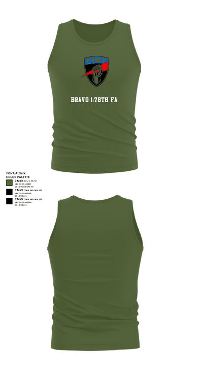 Bravo 1/78th FA 82804749 Tank Top - 59