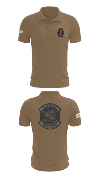 Short Sleeve Performance Polo, 100th Battalion 442nd Infantry Delta dragons, Army, Teamtime, Team time, sublimation, custom sports apparel, team uniforms, spirit wear, spiritwear, sports uniforms, custom shirts, team store, custom team store, fundraiser sports, apparel fundraiser