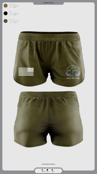 Womens Shorts, 478th CA BN (A), Army, Teamtime, Team time, sublimation, custom sports apparel, team uniforms, spirit wear, spiritwear, sports uniforms, custom shirts, team store, custom team store, fundraiser sports, apparel fundraiser