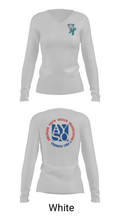 AYSO AREA 10V 37411197 Women's Long Sleeve V-neck Shirt - 16