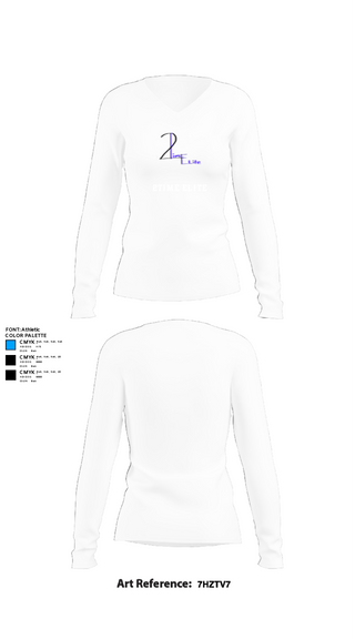 Women's Long Sleeve Vneck Shirt, 2time elite, Women's Basketball, Teamtime, Team time, sublimation, custom sports apparel, team uniforms, spirit wear, spiritwear, sports uniforms, custom shirts, team store, custom team store, fundraiser sports, apparel fundraiser