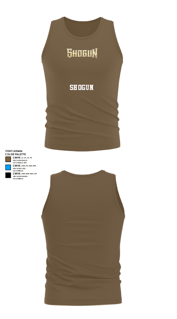 Tank Top, Shogun, , Teamtime, Team time, sublimation, custom sports apparel, team uniforms, spirit wear, spiritwear, sports uniforms, custom shirts, team store, custom team store, fundraiser sports, apparel fundraiser