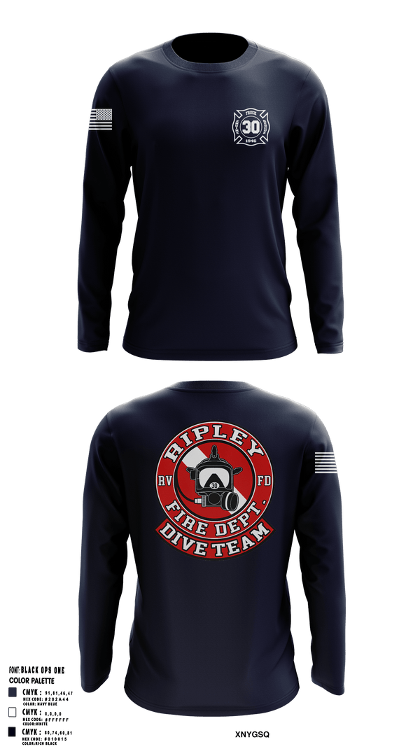Long Sleeve Performance Shirt, Ripley vol. fire dept, Fire Department, Teamtime, Team time, sublimation, custom sports apparel, team uniforms, spirit wear, spiritwear, sports uniforms, custom shirts, team store, custom team store, fundraiser sports, apparel fundraiser