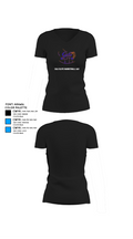 Cali Elite Basketball AAU 13539071 Women's Short Sleeve V-neck Shirt - 9