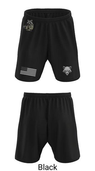 Athletic Shorts With Pockets, Node 66216 Bandwidth Bandits, Army, Teamtime, Team time, sublimation, custom sports apparel, team uniforms, spirit wear, spiritwear, sports uniforms, custom shirts, team store, custom team store, fundraiser sports, apparel fundraiser