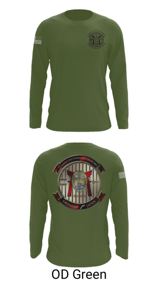 Long Sleeve Performance Shirt, HQSPT Bn, PMO, Brig, Marines, Teamtime, Team time, sublimation, custom sports apparel, team uniforms, spirit wear, spiritwear, sports uniforms, custom shirts, team store, custom team store, fundraiser sports, apparel fundraiser