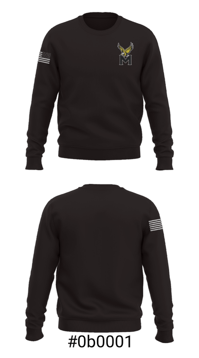 Midland Community High School Softball 56589976 Crew Neck Sweatshirt - 16