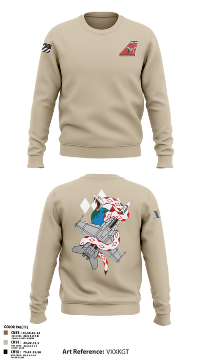 VFA-102 23546693 Crew Neck Sweatshirt - 2