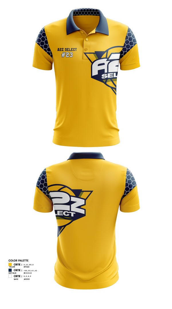 Short Sleeve Performance Polo, A2Z Select, Men's Basketball, Teamtime, Team time, sublimation, custom sports apparel, team uniforms, spirit wear, spiritwear, sports uniforms, custom shirts, team store, custom team store, fundraiser sports, apparel fundraiser