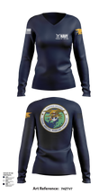 SEAL Team 4781251 Women's Long Sleeve V-neck Shirt - 113