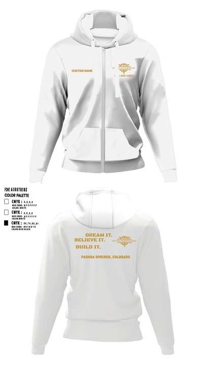 Sutton Construction 94593976 Zip Hoodie - 2