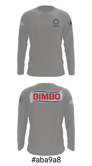 Long Sleeve Performance Shirt, Oxford ranger, Men's Soccer, Teamtime, Team time, sublimation, custom sports apparel, team uniforms, spirit wear, spiritwear, sports uniforms, custom shirts, team store, custom team store, fundraiser sports, apparel fundraiser