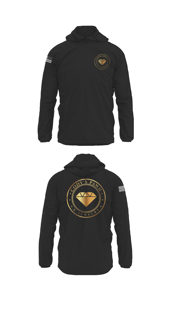 Windbreaker, Cody’s Pawn & Jewelry, , Teamtime, Team time, sublimation, custom sports apparel, team uniforms, spirit wear, spiritwear, sports uniforms, custom shirts, team store, custom team store, fundraiser sports, apparel fundraiser