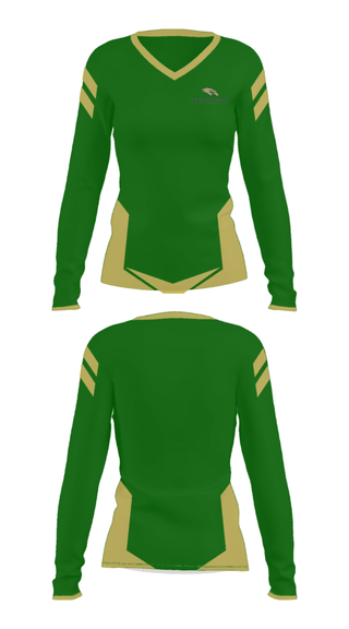 Women's Long Sleeve Vneck Shirt, Cypress Falls High School Track, Track & Field, Teamtime, Team time, sublimation, custom sports apparel, team uniforms, spirit wear, spiritwear, sports uniforms, custom shirts, team store, custom team store, fundraiser sports, apparel fundraiser