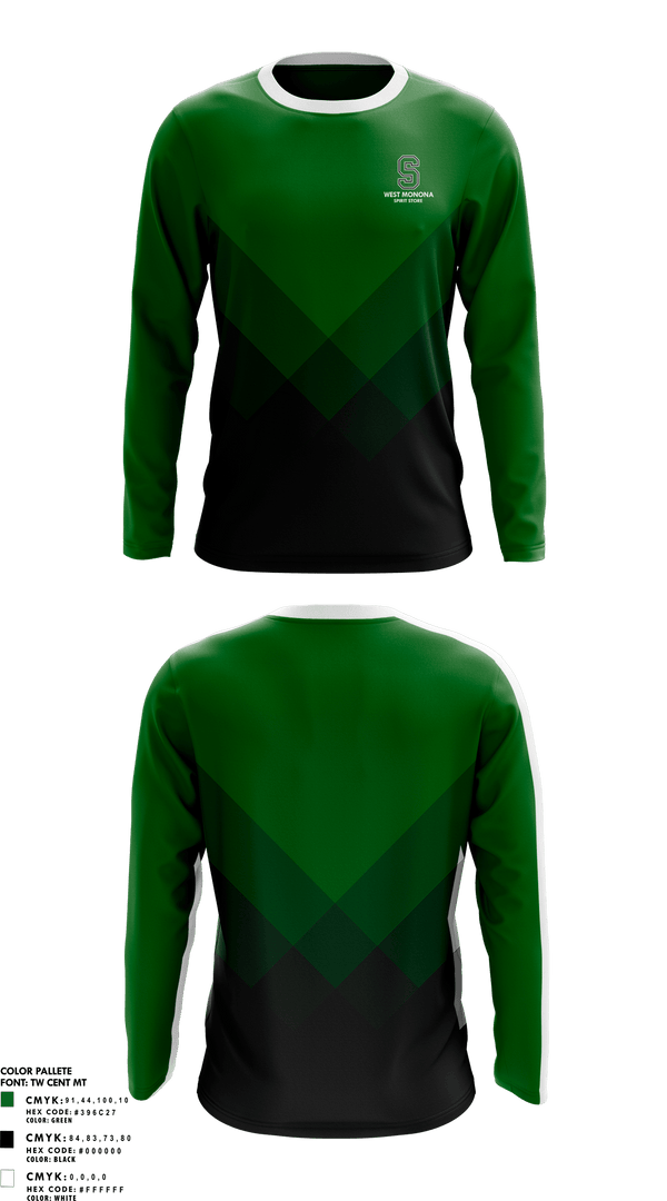 Long Sleeve Performance Shirt, West Monona High School, Spirit Store, Teamtime, Team time, sublimation, custom sports apparel, team uniforms, spirit wear, spiritwear, sports uniforms, custom shirts, team store, custom team store, fundraiser sports, apparel fundraiser