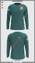 Loudon NJROTC 97564222 Long Sleeve Performance Shirt - 1