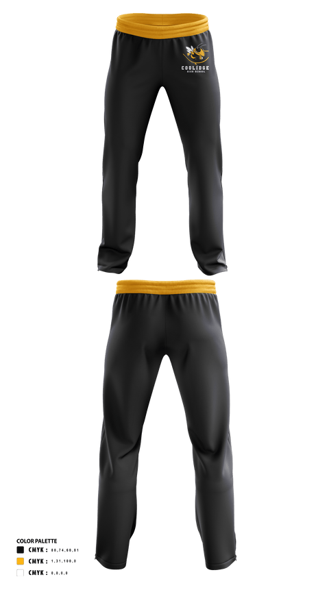Sweatpants, Coolidge High School Cross Country, Cross Country, Teamtime, Team time, sublimation, custom sports apparel, team uniforms, spirit wear, spiritwear, sports uniforms, custom shirts, team store, custom team store, fundraiser sports, apparel fundraiser