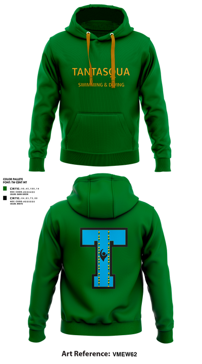 Tantasqua Regional High School Swim and Dive Team 43090516 Hoodie - 1