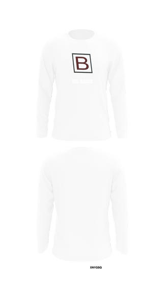 Long Sleeve Performance Shirt, Big bacon, , Teamtime, Team time, sublimation, custom sports apparel, team uniforms, spirit wear, spiritwear, sports uniforms, custom shirts, team store, custom team store, fundraiser sports, apparel fundraiser