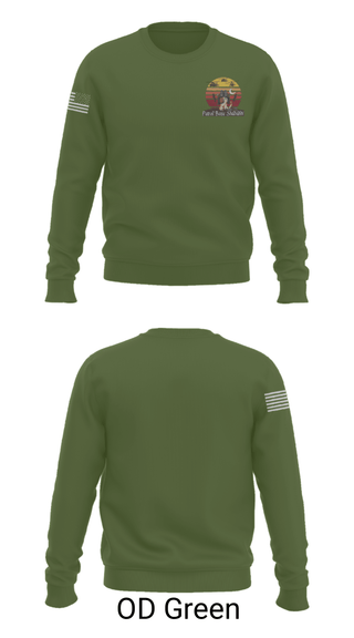 Crew Neck Sweatshirt, TF Wolverine, Army, Teamtime, Team time, sublimation, custom sports apparel, team uniforms, spirit wear, spiritwear, sports uniforms, custom shirts, team store, custom team store, fundraiser sports, apparel fundraiser
