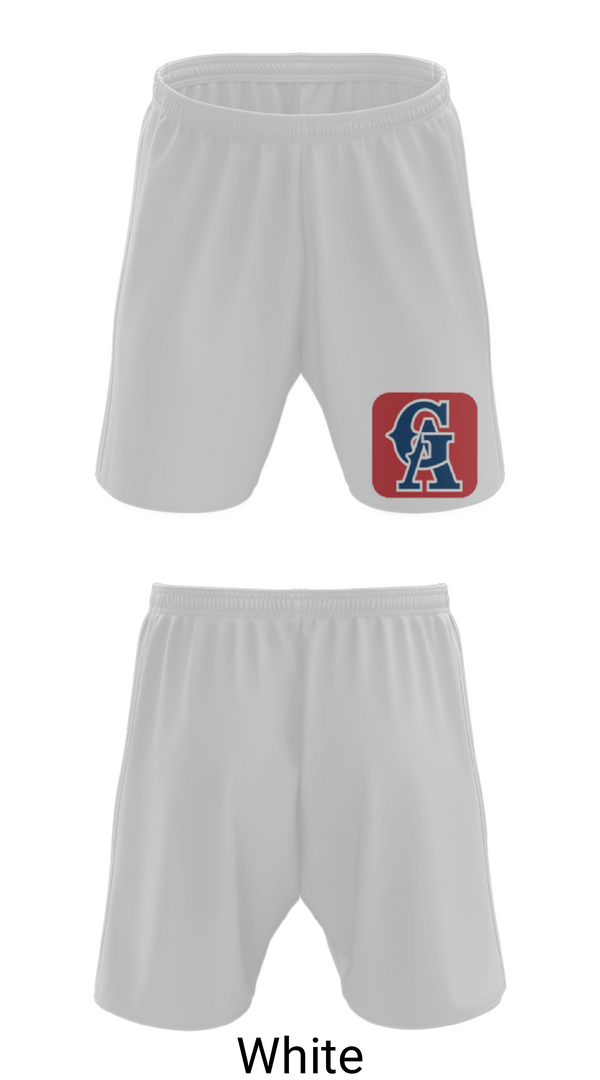 Athletic Shorts With Pockets, Glen Allen Youth Athletic Association Baseball, Baseball, Teamtime, Team time, sublimation, custom sports apparel, team uniforms, spirit wear, spiritwear, sports uniforms, custom shirts, team store, custom team store, fundraiser sports, apparel fundraiser