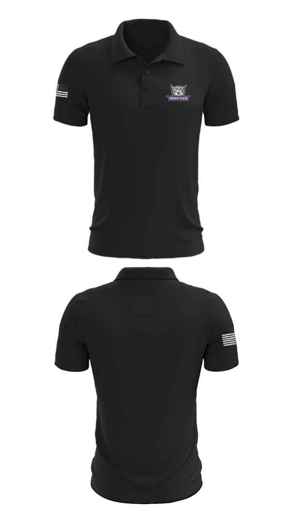 Short Sleeve Performance Polo, Weber State University Golf, Golf, Teamtime, Team time, sublimation, custom sports apparel, team uniforms, spirit wear, spiritwear, sports uniforms, custom shirts, team store, custom team store, fundraiser sports, apparel fundraiser