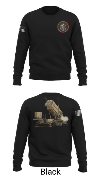 Crew Neck Sweatshirt, Bravo 5-7 ADA, Army, Teamtime, Team time, sublimation, custom sports apparel, team uniforms, spirit wear, spiritwear, sports uniforms, custom shirts, team store, custom team store, fundraiser sports, apparel fundraiser