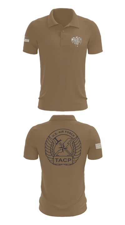 18th Air Support Operations Group 80875786 Short Sleeve Performance Polo - 7