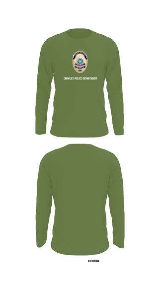 Long Sleeve Performance Shirt, Crowley Police Department, , Teamtime, Team time, sublimation, custom sports apparel, team uniforms, spirit wear, spiritwear, sports uniforms, custom shirts, team store, custom team store, fundraiser sports, apparel fundraiser