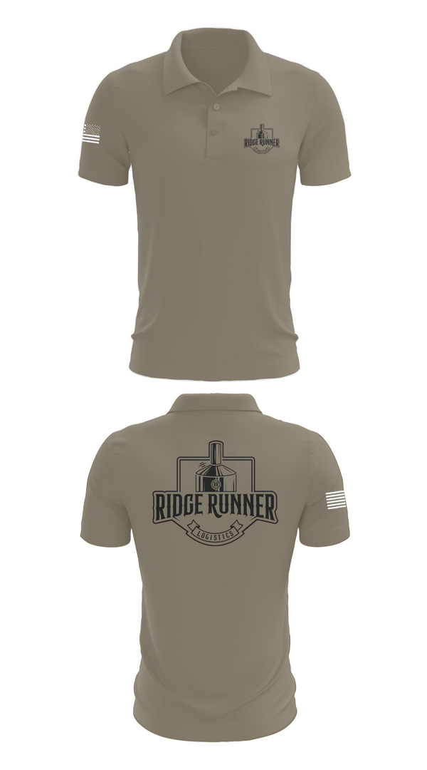Short Sleeve Performance Polo, RidgeRunner Logistics, , Teamtime, Team time, sublimation, custom sports apparel, team uniforms, spirit wear, spiritwear, sports uniforms, custom shirts, team store, custom team store, fundraiser sports, apparel fundraiser