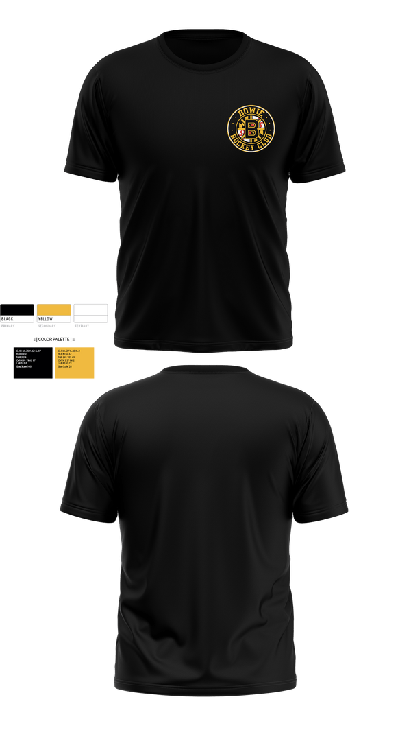 Short Sleeve Performance Shirt, Bowie Hockey Club, Ice Hockey, Teamtime, Team time, sublimation, custom sports apparel, team uniforms, spirit wear, spiritwear, sports uniforms, custom shirts, team store, custom team store, fundraiser sports, apparel fundraiser