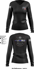 VHG 48386699 Women's Long Sleeve V-neck Shirt - 4