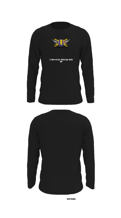 E Trp 2-6 CAV, 25th CAB, 25th INF 18040120 Long Sleeve Performance Shirt 32
