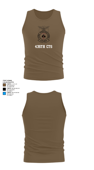 Tank Top, 435th CTS, Air Force, Teamtime, Team time, sublimation, custom sports apparel, team uniforms, spirit wear, spiritwear, sports uniforms, custom shirts, team store, custom team store, fundraiser sports, apparel fundraiser