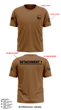 Detachment 1 27221981 Short Sleeve Performance Shirt - 32