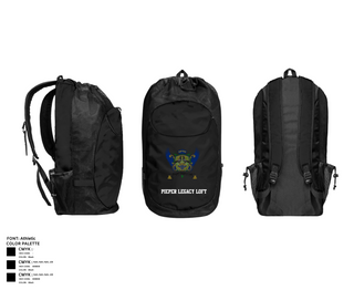 Gear Bag, Pieper Legacy Loft, , Teamtime, Team time, sublimation, custom sports apparel, team uniforms, spirit wear, spiritwear, sports uniforms, custom shirts, team store, custom team store, fundraiser sports, apparel fundraiser