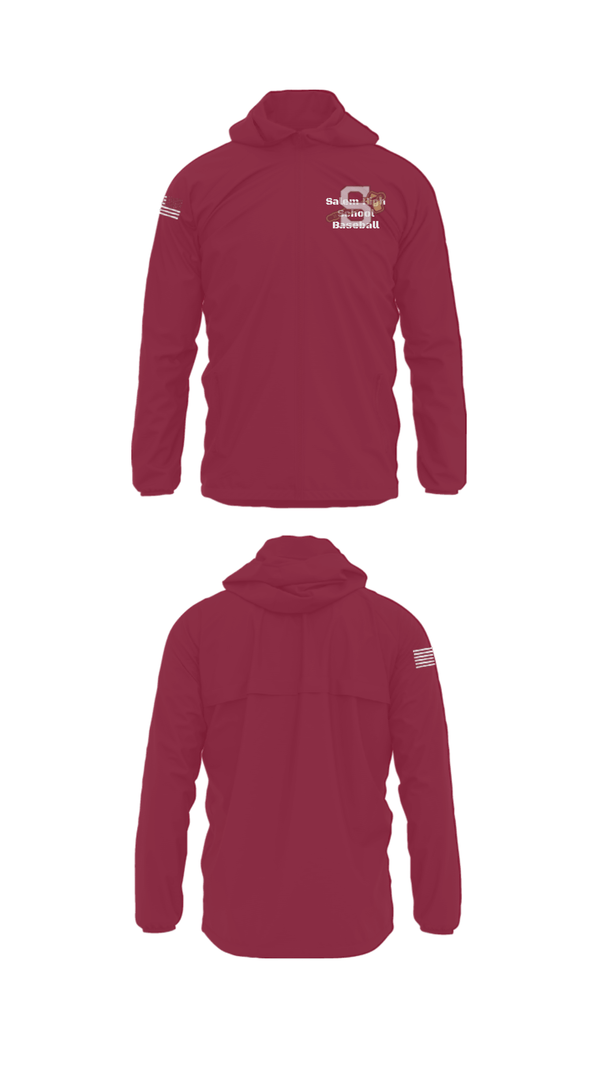 Windbreaker, Salem High School Baseball, Baseball, Teamtime, Team time, sublimation, custom sports apparel, team uniforms, spirit wear, spiritwear, sports uniforms, custom shirts, team store, custom team store, fundraiser sports, apparel fundraiser