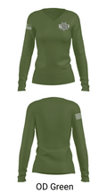 Fresno Police Department K9 Unit 39054818 Women's Long Sleeve V-neck Shirt - 54