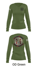HQSPT Bn, PMO, Brig 79811584 Women's Long Sleeve V-neck Shirt - 57