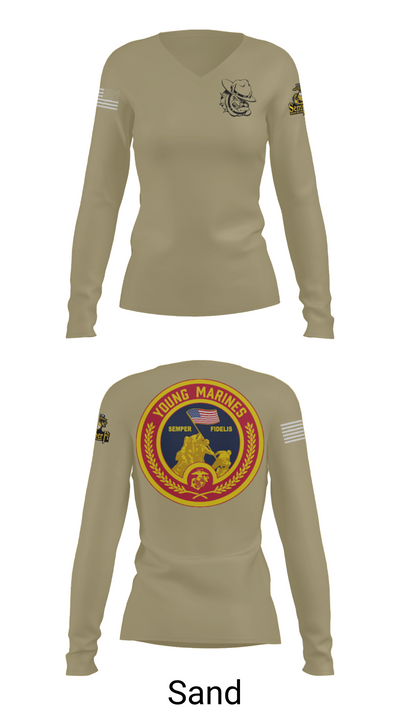 Rogue Valley 54220883 Women's Long Sleeve V-neck Shirt - 97
