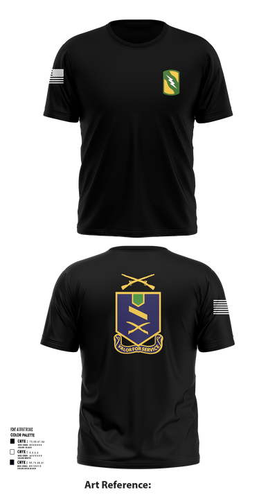 2-137th IN RGMT 48861917 Short Sleeve Performance Shirt - 107