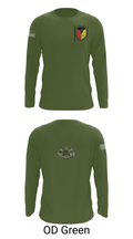 9th Comm Service company 88104614 Long Sleeve Performance Shirt - 46