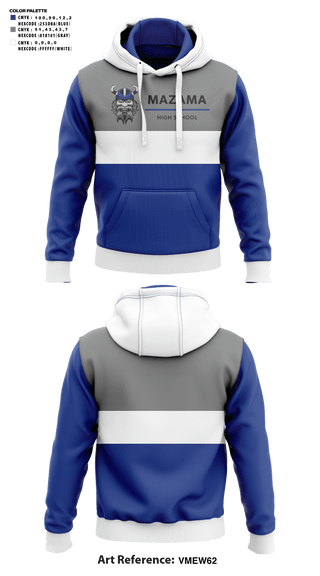 Hoodie, Mazama High School Golf, Golf, Teamtime, Team time, sublimation, custom sports apparel, team uniforms, spirit wear, spiritwear, sports uniforms, custom shirts, team store, custom team store, fundraiser sports, apparel fundraiser