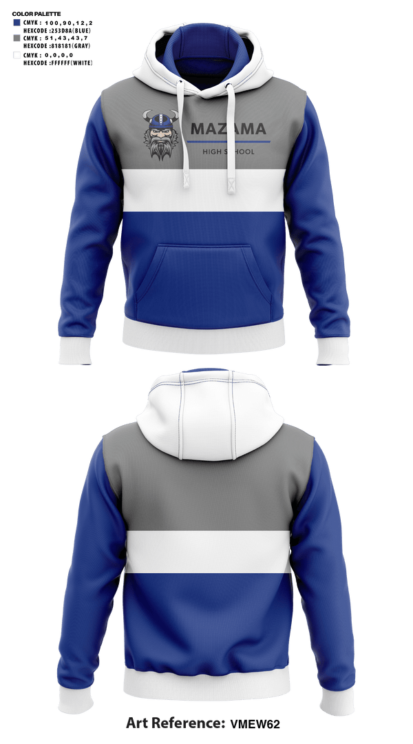 Hoodie, Mazama High School Golf, Golf, Teamtime, Team time, sublimation, custom sports apparel, team uniforms, spirit wear, spiritwear, sports uniforms, custom shirts, team store, custom team store, fundraiser sports, apparel fundraiser