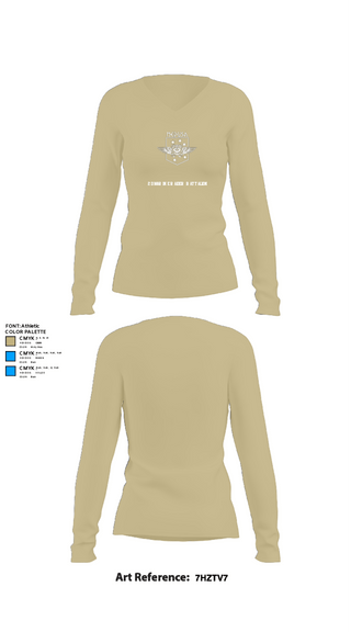 Women's Long Sleeve Vneck Shirt, 2D Marine Raider Battalion, Marines, Teamtime, Team time, sublimation, custom sports apparel, team uniforms, spirit wear, spiritwear, sports uniforms, custom shirts, team store, custom team store, fundraiser sports, apparel fundraiser
