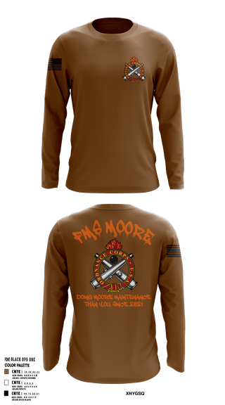 Long Sleeve Performance Shirt, FMS Moore, Army, Teamtime, Team time, sublimation, custom sports apparel, team uniforms, spirit wear, spiritwear, sports uniforms, custom shirts, team store, custom team store, fundraiser sports, apparel fundraiser